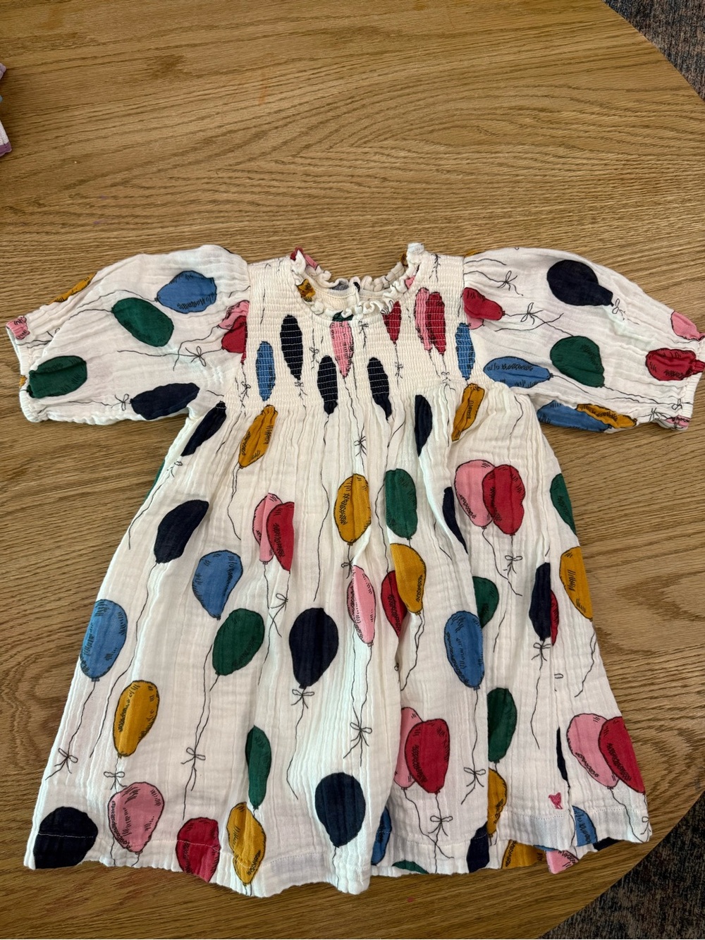 Pink Chicken birthday dress 3T